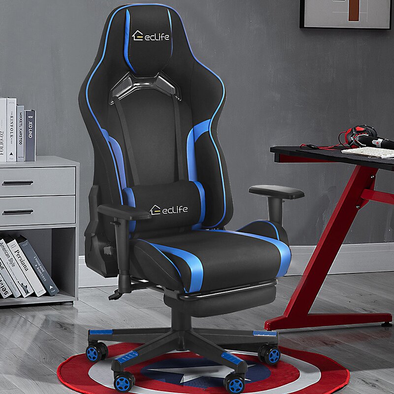 Truker Massage Gaming Chair，Gaming Chair Ergonomic Racing